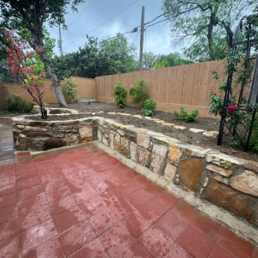 Natural Retaining Wall